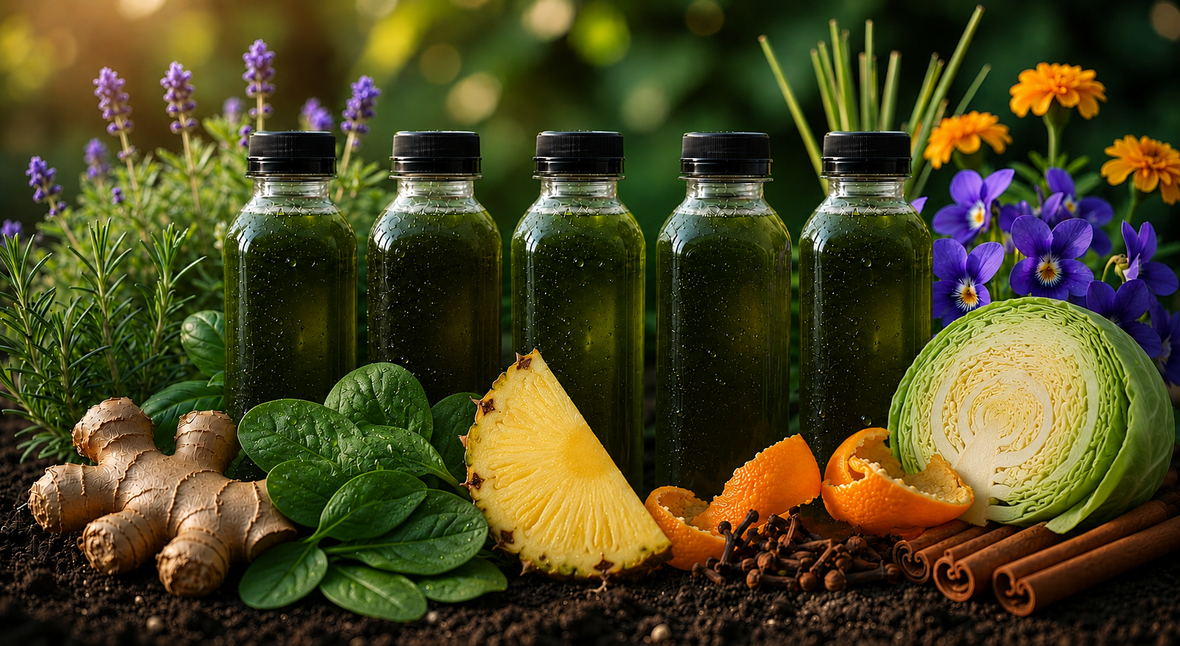 5-Pack (10oz) Tropical Green Mavi Infusion